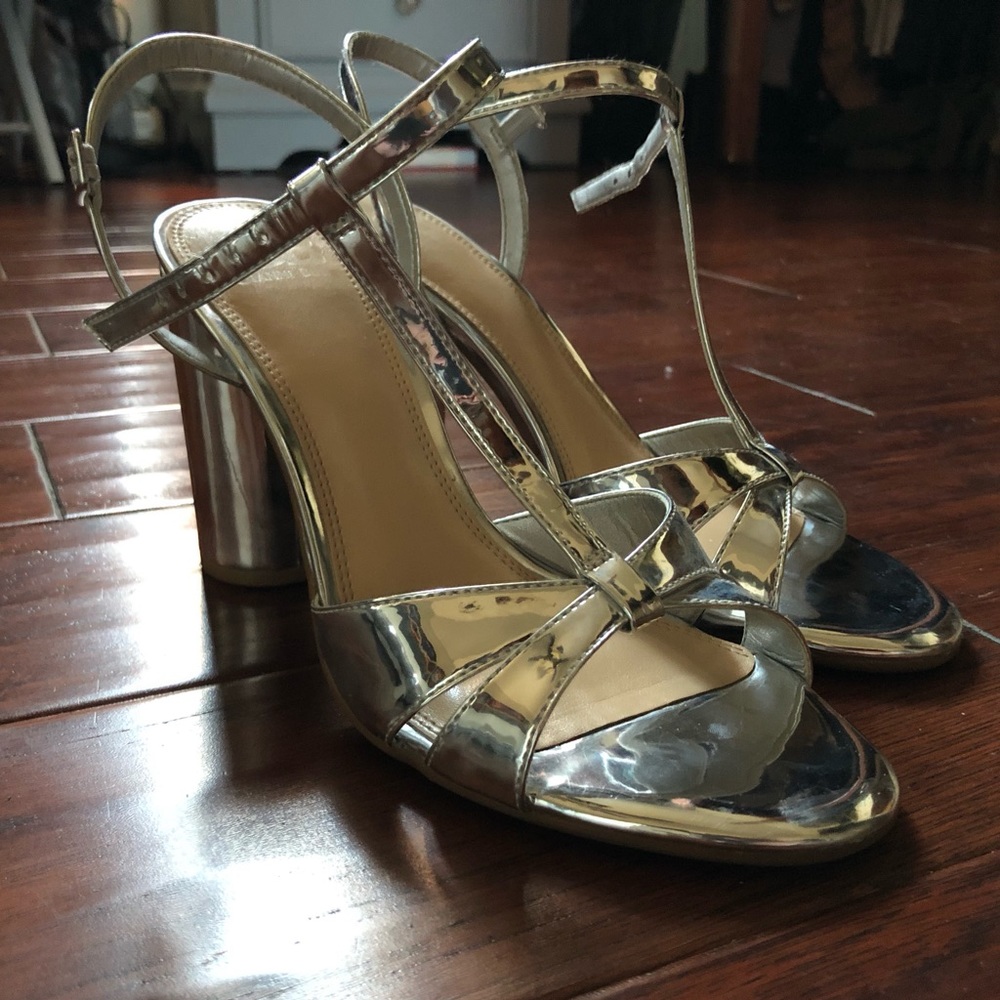Silver Gianni Bini High Heels